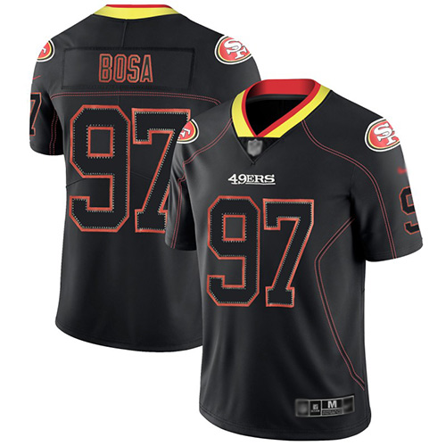 San Francisco 49ers Limited Lights Out Black Men Nick Bosa NFL Jersey #97 Rush->youth nfl jersey->Youth Jersey